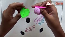Origami Art  - How to make an origami heart ring-e-vBl6F
