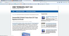 Download IDM terbaru 6.28 build 5 tanpa serial