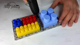 How To Make LEGO SOAP! DIY Glycerin Soap Tutorial-QNqk