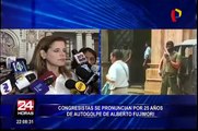 Congresistas se pronuncian por 25 años de autogolpe de Alberto Fujimori