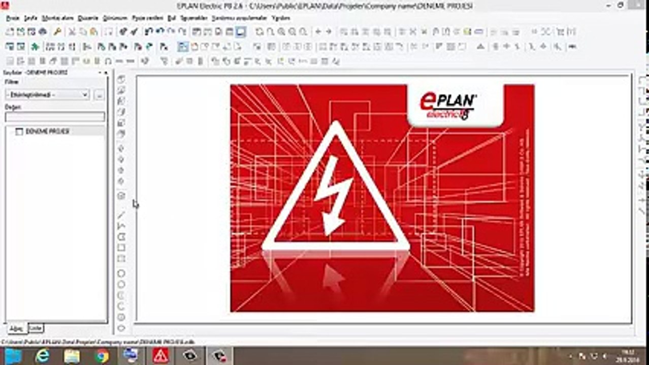Eplan P8 Başlık ve Kapak sayfası Tasarımı