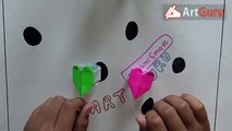 Origami Art  - How to make an origami heart ring-e-