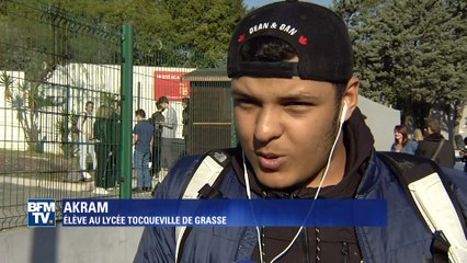 "J'aimerais bien lui serrer la main". Un lycéen blessé de Grasse se réjouit du retour du proviseur