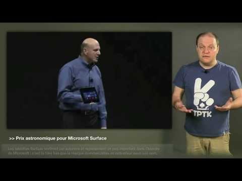 L'actu du numérique 26.07.12 : OSX Mountain Lion / Microsoft Surface / Foursquare