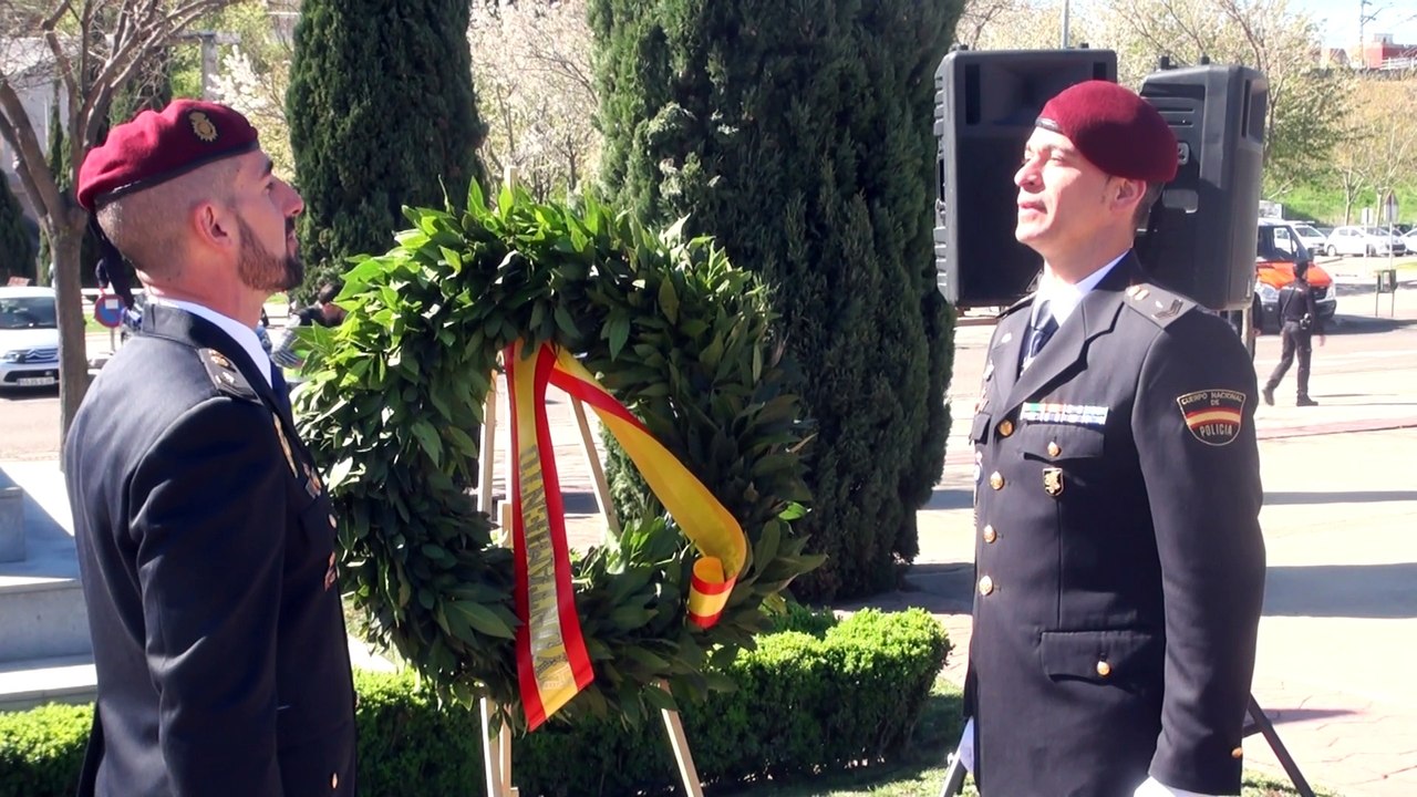 Recuerdo a las víctimas del 11M y al GEO fallecido en Leganés Norte