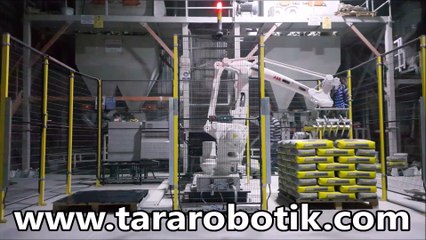 Yapı Kimyasalları Torba Paletleme Robotu
