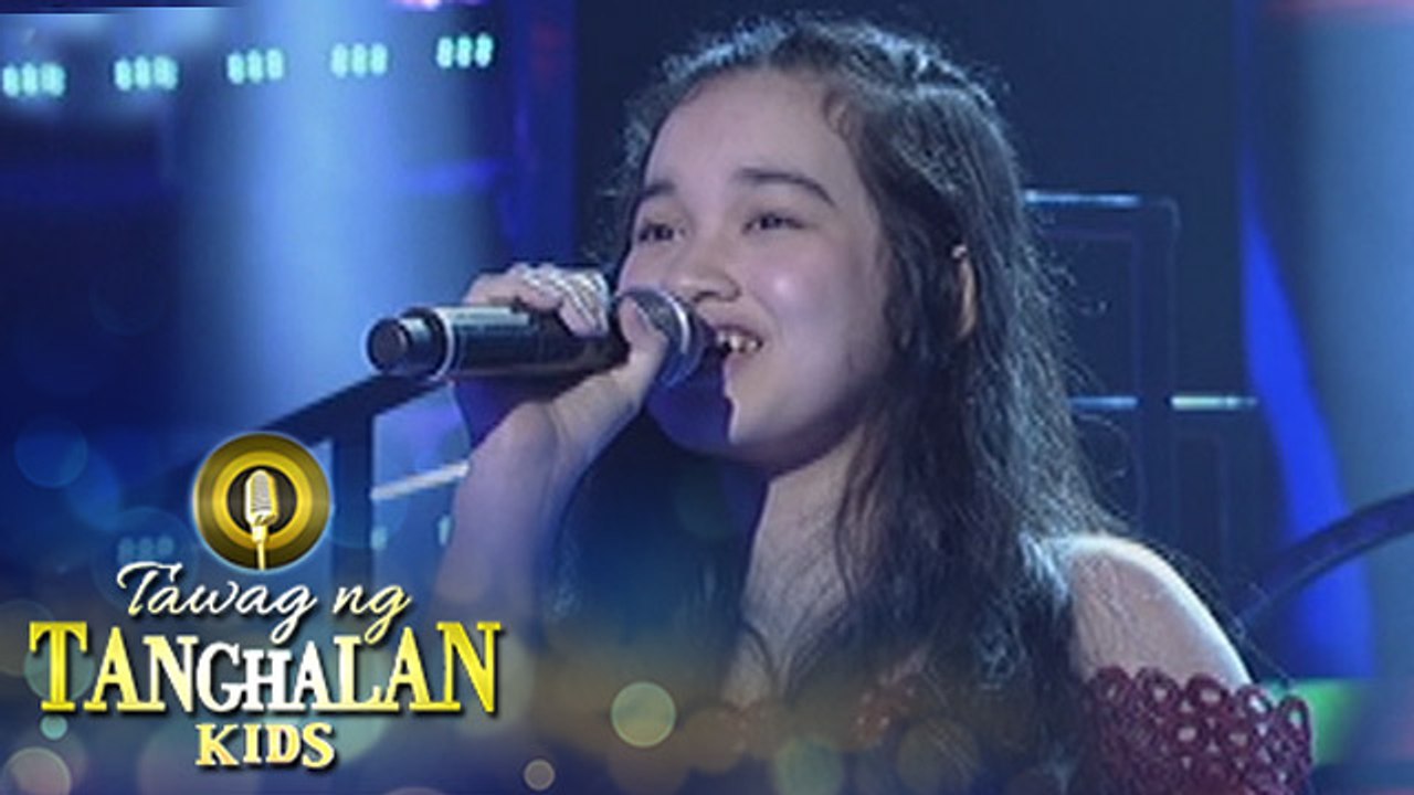 Tawag ng Tanghalan Kids: Sofia De Castro | Like I'm Gonna Lose You