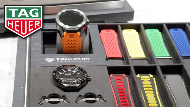 Tout sur la TAG HEUER CONNECTED MODULAR 45 à Baselworld 2017