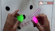 Origami Art  - How to make an origami heart ring-e-vBl6
