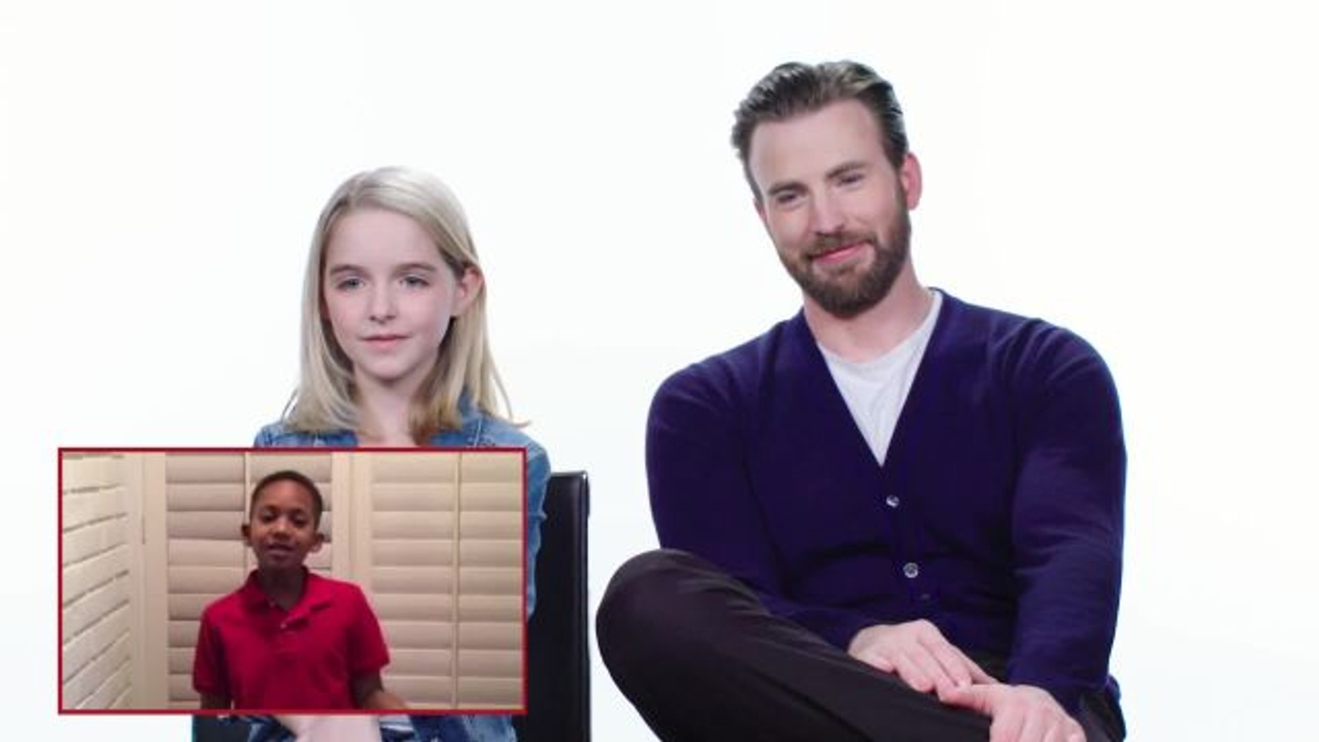 ⁣Chris Evans Answers Kids’ Questions About The Universe