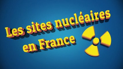 Cartes des centrales nucléaires en France