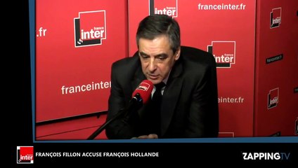 Fillon accuse Hollande : "Le moment venu, je poursuivrai tous ceux qui sont à l'origine de cette affaire"