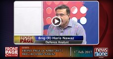 Front Page | 6-April-2017 | Brig (R) Haris Nawaz