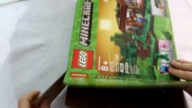 LEGO MINECRAFT!! [PART 1] Set 21115 THE FIRST NIGHT - Time-Lapse Build, Unboxing, Kids Toys-dTz55gF