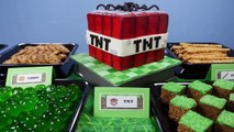 Minecraft EDIBLE slime balls, grass blocks TNT _ How To Cook That Ann Reardon-ap5p