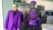 GREEN GOBLIN wears JOKER'S clothes! Spider-Man Batman Enemies parody-p_9W