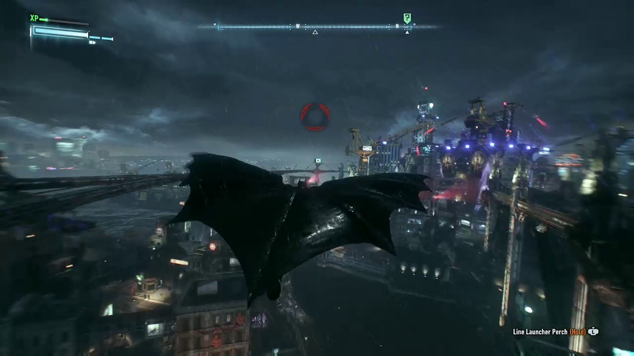 Batman: Arkham Knight Gameplay - Flying like a... WTF? (Xbox One 2017)