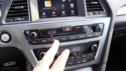 2016 Hyundai Sonata Sport 2.0t Start Up, Road Test, and In Depth Review_31