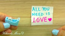 Miniature Tape and Tape Dispenser DIY (actually works!) - School Supplies - YolandaMeow♡-E_OC_u04