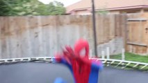 Spiderman vs Black Spiderman - Real Life Superhero Battle _ Boxing Fight-E7oEkT