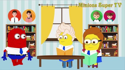 Télécharger la video: Minions Spiderman & Frozen Elsa Reading Magazine Play Boy in Classroom Funny Story! w_ Minions Fun-x_0vHl