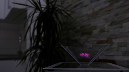 Smartphone 3D Hologram Projector - Turn your Smartphone into a 3D Hologram-5Z4X8w