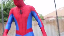 Spiderman vs Black Spiderman - Real Life Superhero Battle _ Boxing Fight-E