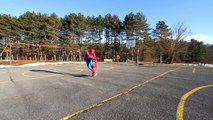 Spiderman vs Venom vs Werewolf! - Skateboarding Tricks - Superhero Battle Movie In Real Li