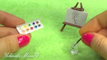 Miniature Watercolor Set DIY (actually works!) - Art Supplies - YolandaMeow♡--p0L3fJ4