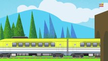 Trains _ Railway Vehicles _ Street Vehicles _ Learn Transports _ Baby Videos--f