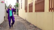 Frozen Elsa Spiderman  Elsa Car Toy Crash Joker Atrocity Doctor Police Prank! w Superhero  Fun-9F