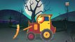 Scary Construction Vehicle _ Halloween cars and trucks _ Cars For Children-8