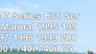DOWNLOAD  BMW 7 Series E38 Service Manual 1995 1996 1997 1998 1999 2000 2001 740i 740il 750il book free PDF