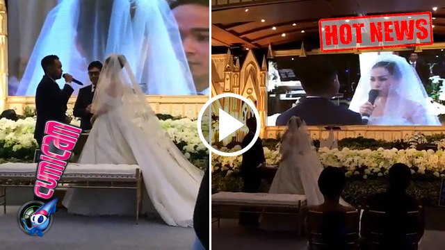 Hot News! Romantis, Reza-Momo Ucap Janji Pernikahan di Depan Ribuan Tamu - Cumicam 08 April 2017