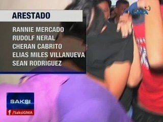 Saksi: 5 suspek sa frat war sa UP Diliman, sinampahan ng mga reklamo