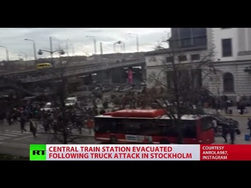 Stockholm truck attack: 4 dead, 15 injured, 1 person arrested - Swedish police