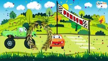 Coches - Coches de carreras para niños - Caricaturas de carros infantiles - Speedy y Bussy