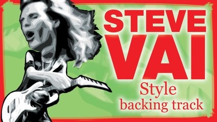 Steve Vai Style Backing Track