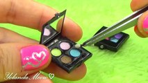 Miniature Makeup DIY (actually works!) - Eyeshadow Palette - YolandaMeow♡-jc