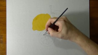 Drawing of some lemons - How to draw 3D Art-CGhsss8