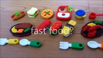 Kawaii ! Cute ! Fast foods Erasers from Japan - PINKORO Vlog-IciBra0