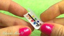 Miniature Watercolor Set DIY (actually works!) - Art Supplies - YolandaMeow♡--p0L3