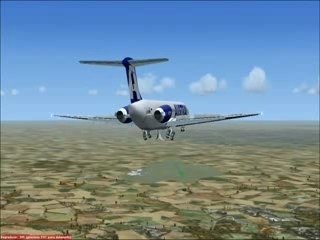 De Madrid Castle Mill entregando um MD83