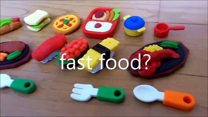 Download Video: Kawaii ! Cute ! Fast foods Erasers from Japan - PINKORO Vlog-IciBr