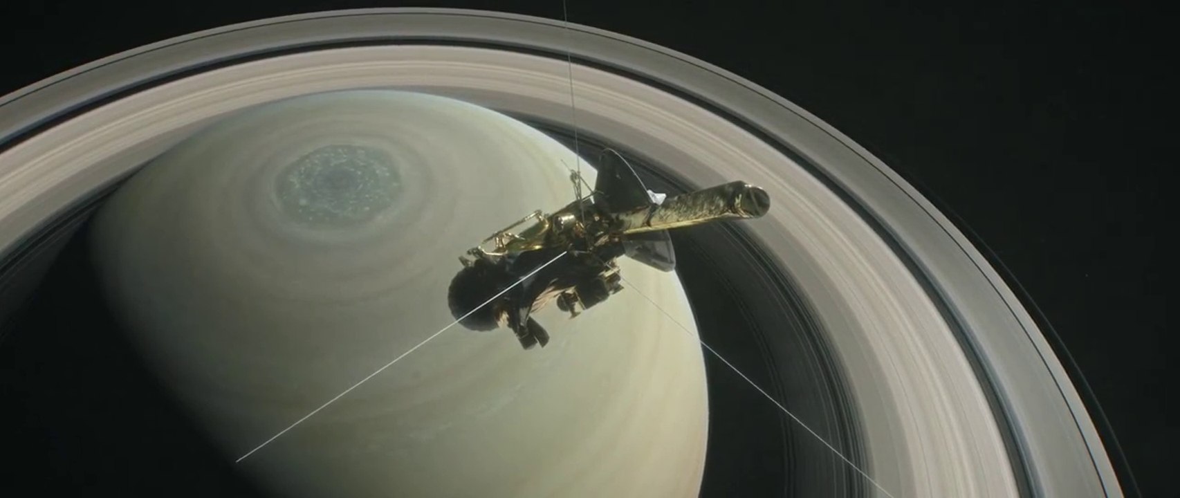 Quand la sonde Cassini plongera vers Saturne
