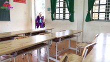 Frozen Elsa & Spiderman  AT SCHOOL Learn COLOR! Anna is Teacher! w_ Prank Joker Hulk Superhero fun-J