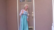 Baby Elsa Loses her Lunch w_ Catbaby, Frozen Elsa, Police Baby, Happy Meal, Maleficent-QrB0xKP