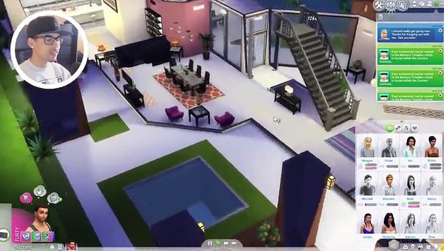 HAUNTED HOUSE The Sims 4 EP29 (FACECAM)