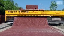 Latest Technology 2017 Road Printer Capable of Laying Bricks Perfectly on The Ground-s6Q2P3H4