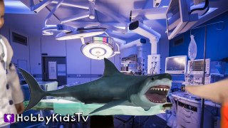 World's Biggest SHARKNADO! Doctor Surprise Toy Hunt   Tornado Terror Video Game Apps HobbyKidsTV-aNuB2QV